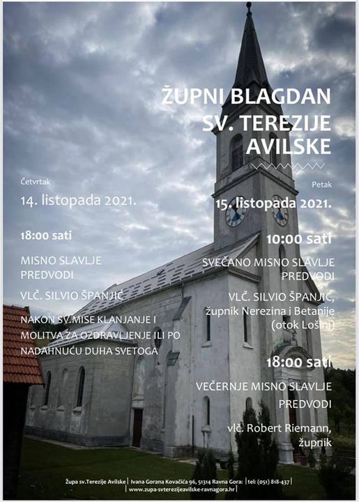 Blagdan sv.Terezije Avilske